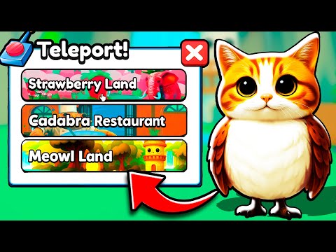 Видео: *НОВЫЙ МИР* Meowl Land в Brainrot Evolution! (Roblox)