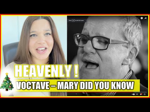 Видео: Новая рождественская музыкальная реакция! Voctave — Mary Did You Know | ВИДЕО-РЕАКЦИЯ НА МУЗЫКУ #...