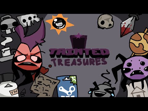 Видео: Обзор мода TBOI Tainted Treasure Rooms! Порченные сокровищницы и предметы!