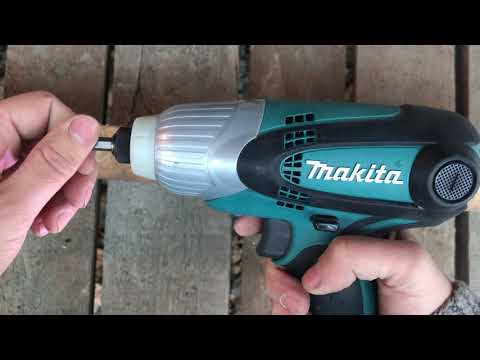 Видео: Ударный шуруповерт Makita TD0101F