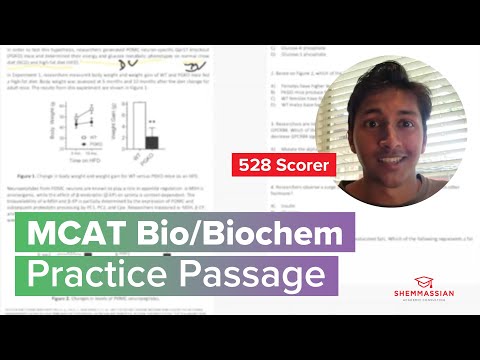 Видео: 528-й оценщик анализирует практический отрывок из экзамена MCAT по биологии/биохимии