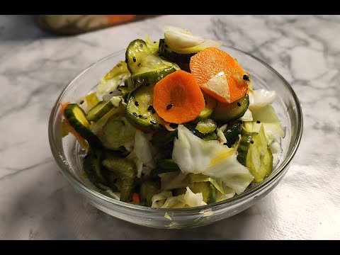Видео: Азиатский салат.