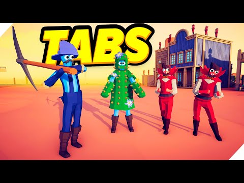 Видео: Угарный ШТУРМ ДИКОГО ЗАПАДА! - ТАБС. TABS Дикий запад