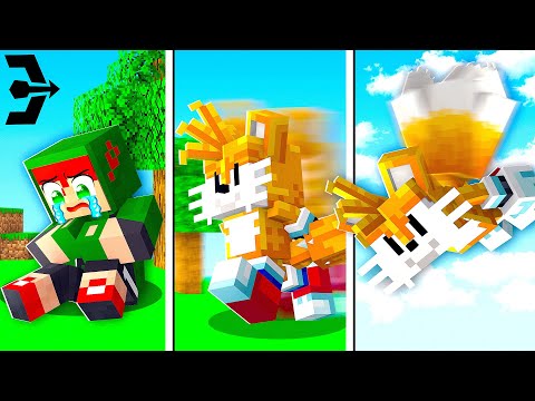 Видео: ВЫЖИВАНИЕ КАК TAILS ЗА 1 ДЕНЬ В MINECRAFT!! (Sonic)