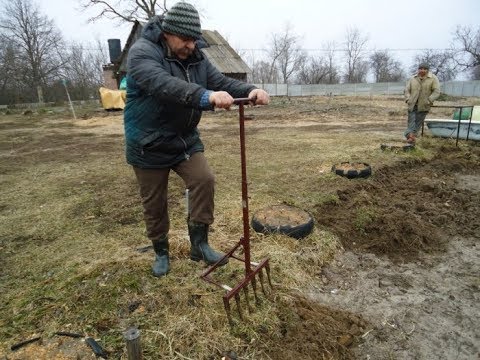 Видео: Лопата "Копалочка", копай без нагрузки на спину!