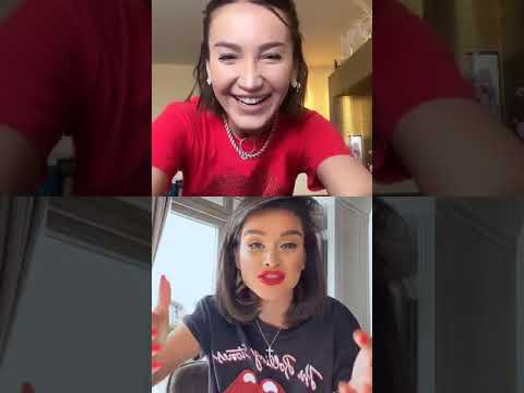 Видео: Ольга Бузова и Ксения Бородина. Прямой эфир инстаграм 21.04.2020. Утренник с Бузовой