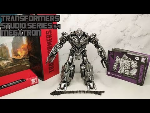 Видео: Мегатрон/Megatron, трансформер, обзор фигурки, Studio Series 54.
