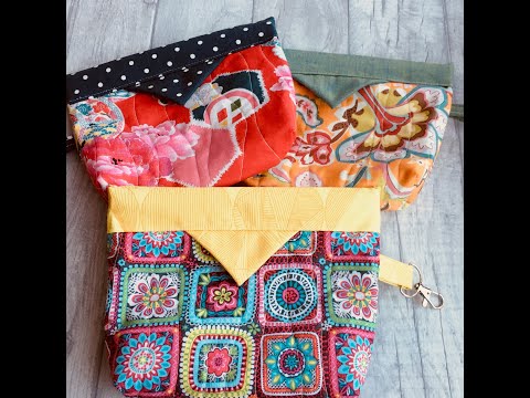 Видео: Мастер-класс по шитью сумочки-кнопки без необработанных швов