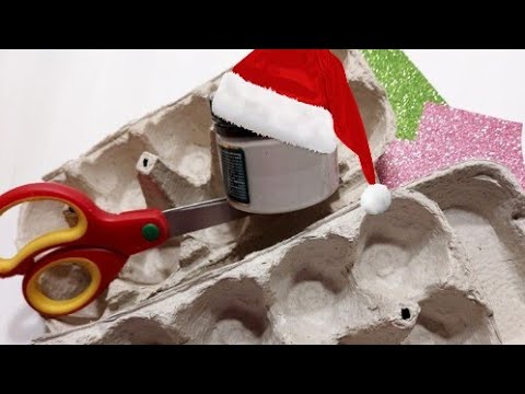 Видео: Старые УПАКОВКИ для ЯИЦ лотки - сокровище! НИКОГДА НЕ ДОГАДАЕТЕСЬ, ЧТО Я СДЕЛАЛА...на Новый год))