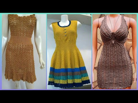 Видео: Красивые и изумительные женские платья крючком и идеи дизайна длинных макси с современным дизайном