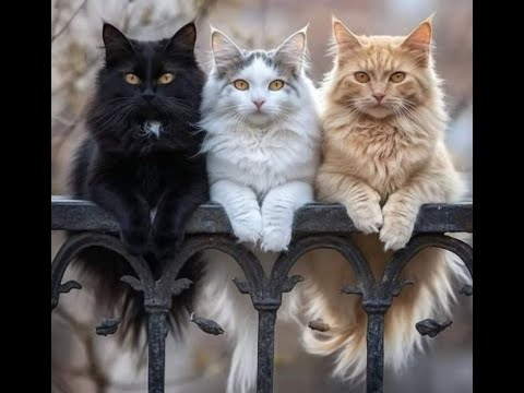 Видео: 😺 Уличные красавчики! 🐈 Видео смешных котов и котят для хорошего настроения! 😻