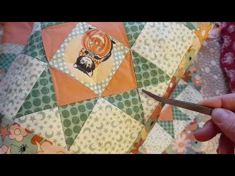 Видео: 198. Рукодельный микс 78/Органайзер для линеек/ Хеллоуиновские мешочки в стиле пэчворк/ покупки