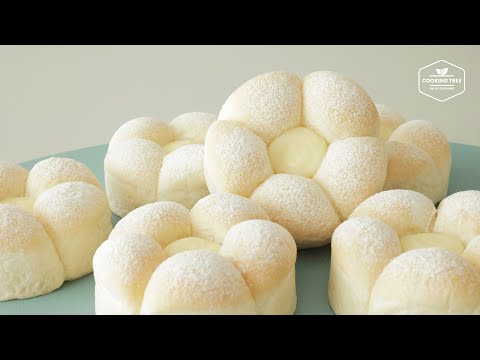 Видео: Рецепт мягкого и воздушного молочного хлеба с сыром и сливками | Молочные булочки
