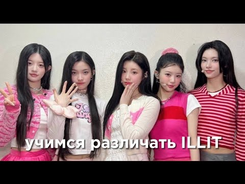 Видео: учим k-pop группу ILLIT/учимся различать ILLIT | vetmifi