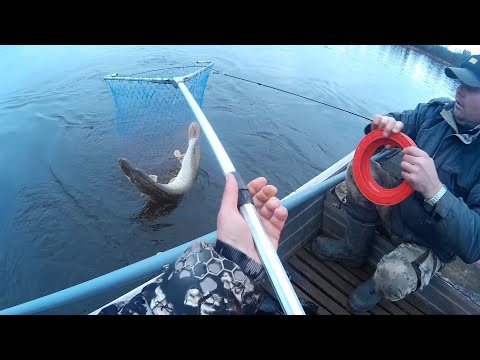 Видео: Перемёт на клирсах. Ловля щуки.