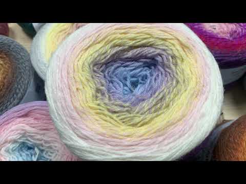 Видео: Новая пряжа Yarn Art Flowers Alpaca !