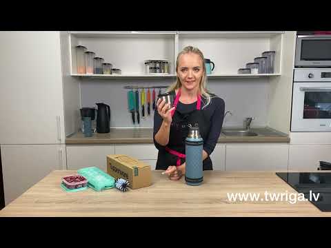 Видео: Полная и подробная презентация нового термоса Tupperware. Объём 1,2 литра. www.twriga.lv