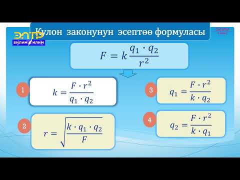 Видео: 8-класс | Физика |  Кулон закону
