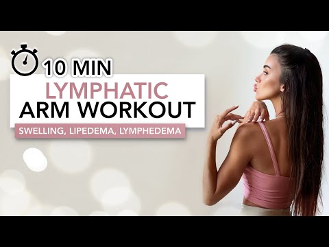 Видео: 10 MIN LYMPHATIC ARM WORKOUT | Уменьшите отек рук, липедему, лимфедему, целлюлит | Eylem Abaci