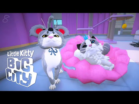 Видео: Важная Киса Ириска – Little Kitty, Big City #8