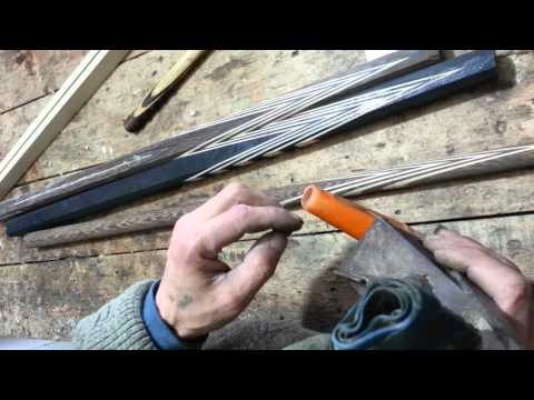 Видео: как сделать кий.1 (новичкам)мастерская Салахая.