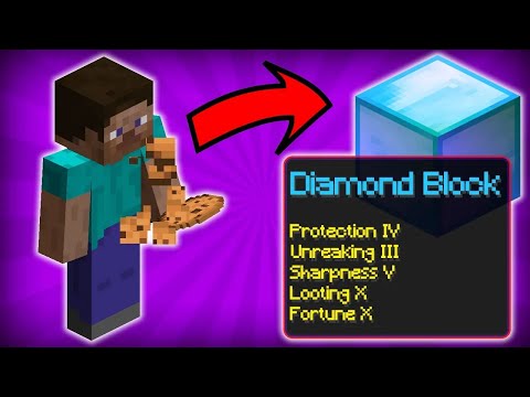 Видео: Minecraft, НО ЯДЕНЕТО на храна дава ЕНЧАНТИ