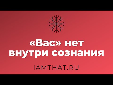 Видео: "Вас" нет на картинке сознания