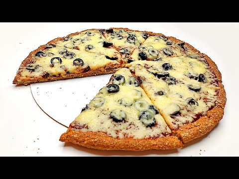Видео: Вы не отличите от обычной пиццы! Простая диетическая пп пицца без белой муки | Низкоуглеводная пицца