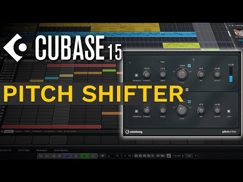 Видео: Pitch Shifter – управление высотой тона в реальном времени | Новые функции в Cubase 15