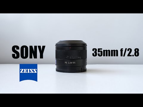 Видео: Sony Zeiss 35mm f/2.8 достойный блинчик для компактных камер