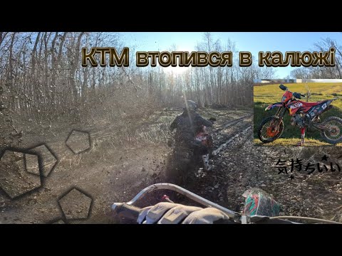 Видео: Втопили ктм в болоті по коліно продовження покатухи