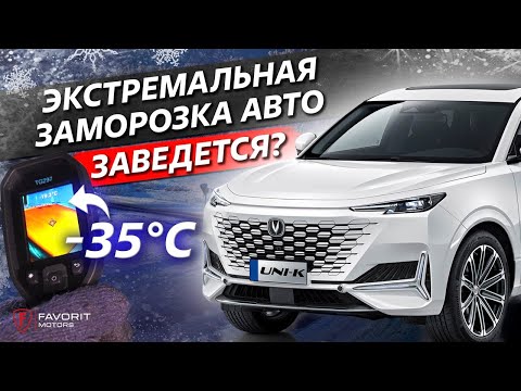 Видео: Заведётся ли Сhangan Uni-K в -35?! / Favorit Motors