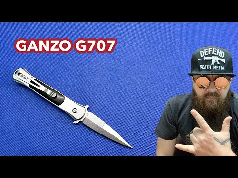 Видео: Нож Ganzo G707