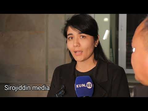 Видео: Гулираъно Қосимова суди. Кузатувчиларга мурожаат қилди. 