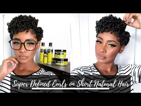 Видео: Урок по созданию блестящих, увлажненных локонов на коротких натуральных волосах + выбор гривы. Де...