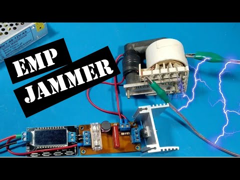 Видео: Универсальная ЕМП глушилка электроники. EMP JAMMER БЕЗ ПАЙКИ!!!