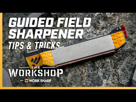 Видео: Как использовать точилку Work Sharp Guided Field Sharpener — видеоруководство пользователя