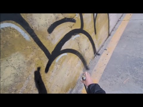 Видео: Graffiti vlog P14 (граффити за 5 минут  + тегинг )(graffiti in 5 minutes + tagging)