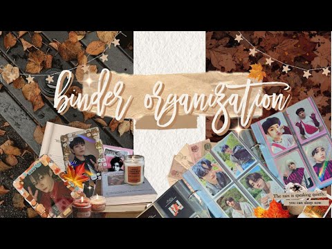 Видео: [а] Binder organization stray kids, other groups § биндер организация stray kids, других групп