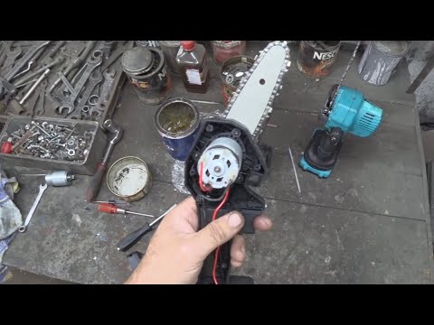 Видео: Ремонт мини пилы аккумуляторной