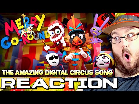 Видео: Удивительный клип Digital Circus 🎵 - "THE MERRY-GO-ROUND" [ВЕРСИЯ A И B] РЕАКЦИЯ!!!