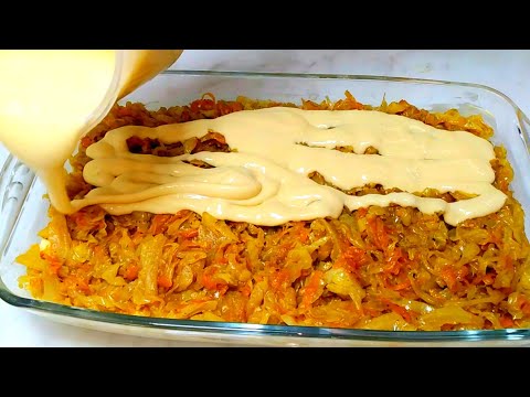Видео: Всё как Вы любите! Заливной пирог на кефире с капустой. Простой, быстрый и вкусный рецепт.