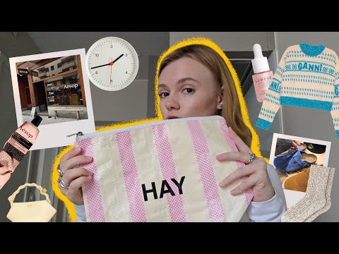 Видео: Vlog 4. Мои покупки в Копенгагене и Стокгольме. GANNI, COS, HAY, Aesop и другое!