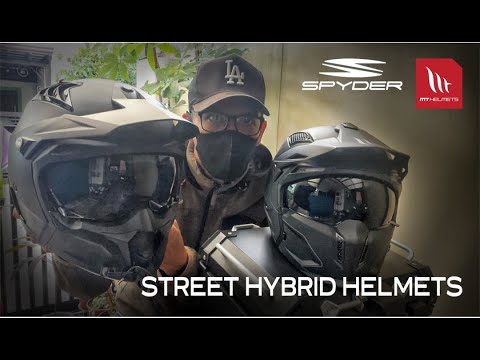 Видео: ШЛЕМ STREET HYBRID | Сравнение шлемов MT Streetfighter и Spyder CORE