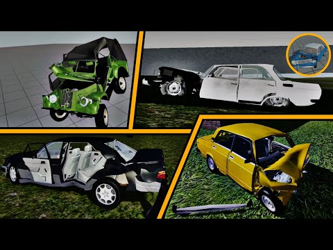 Видео: Not Simple Car Crash | Почти Бимка, но дорабатывать ещё много