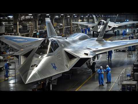Видео: 500 Одиниць F-47: США МАСОВО Виробляють Новий Винищувач