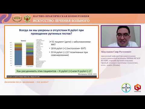 Видео: Абдулхаков С. Р. Диспепсия после эрадикации – что делать?