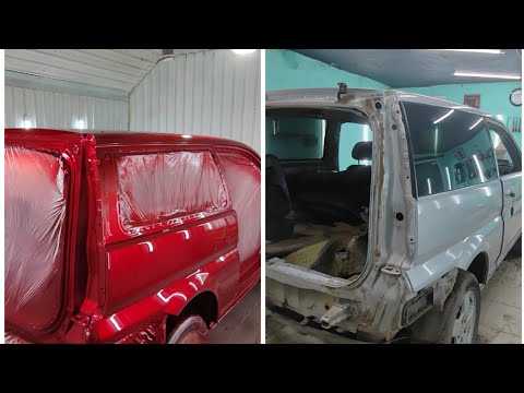 Видео: Honda HR-V полная покраска с заменой цвета,а так же многое другое.