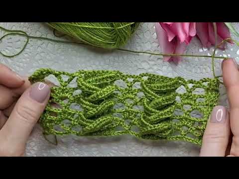 Видео: Super! 💗 Очень Простой И ОЧЕНЬ Шикарный УЗОР Крючком