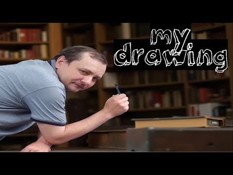 Видео: Обзор моих рисунков